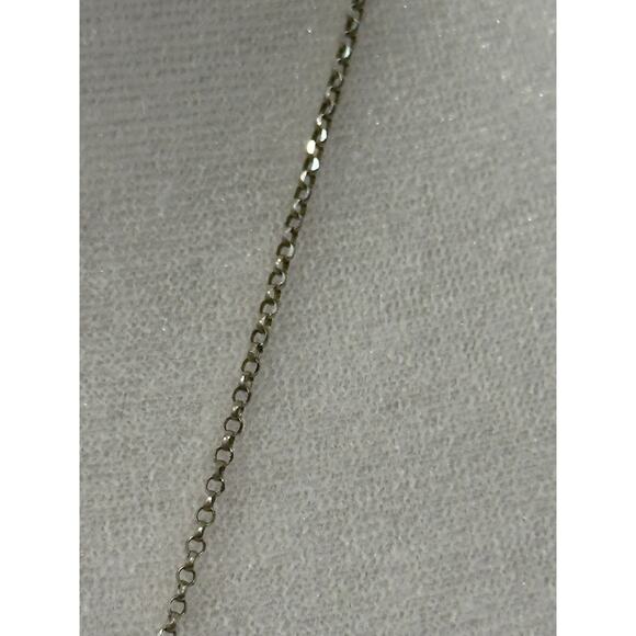 💜Silver and freshwater pearl lotus necklace 2 for $20 - Picture 9 of 11